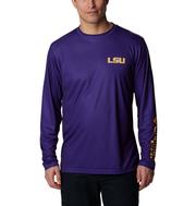 LSU Columbia PHG Terminal Shot Long Sleeve Shirt